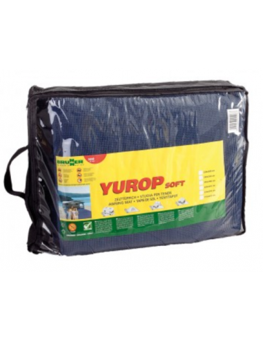 Terreno per avanzamento Brunner fibra di yurop 250 x 300 cm Blu 450 gr.