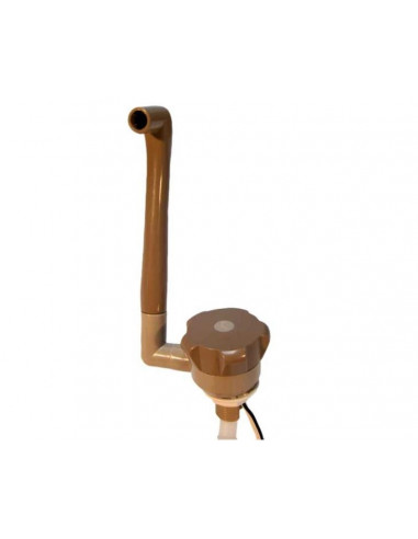 Brown cold water spout faucet