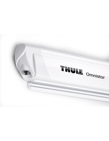 Guia de trilho universal Thule em alumínio antracite com base reforçada 4 metros