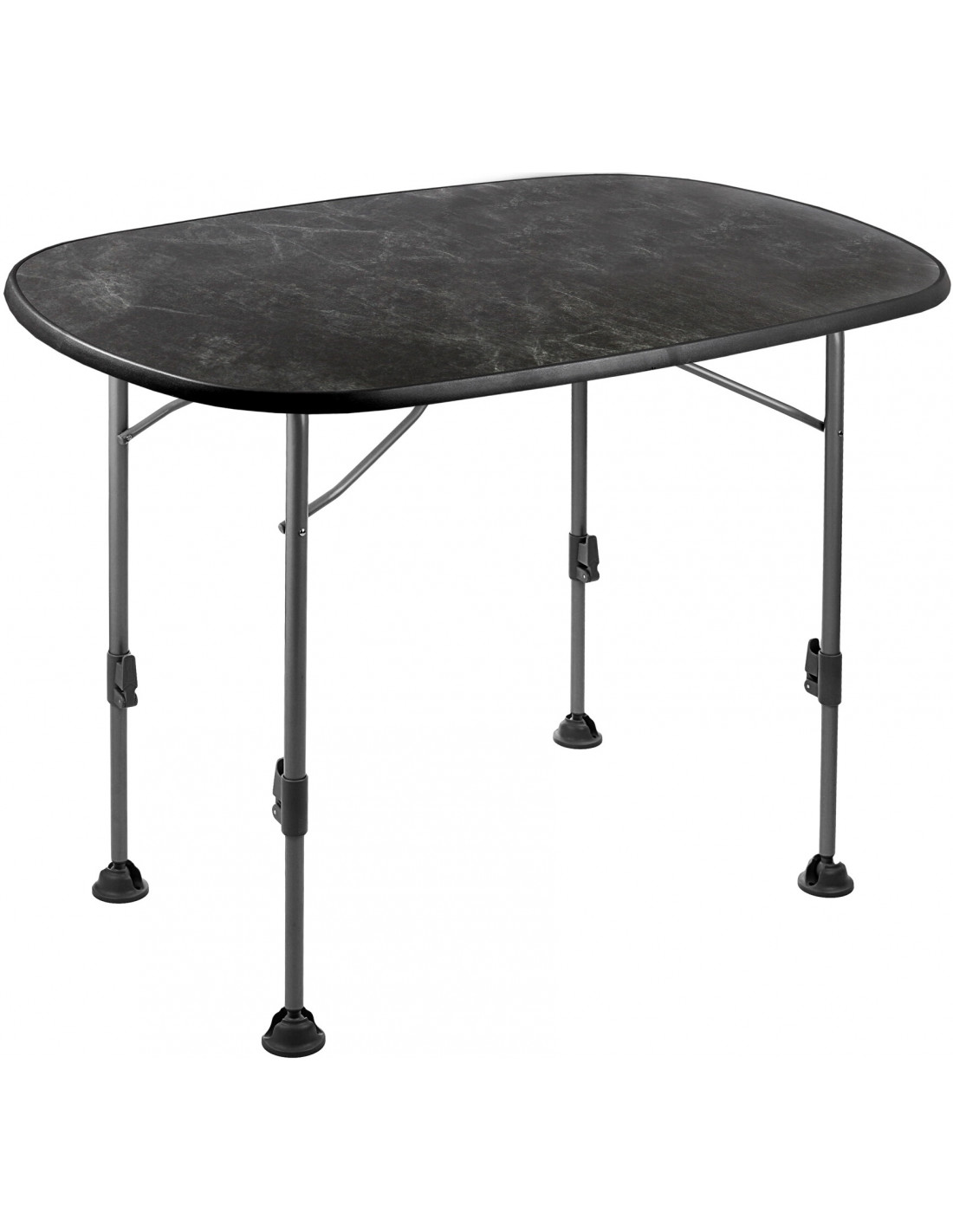 Table pliante ovale Brunner Linear 130 noire | Tienda de ...