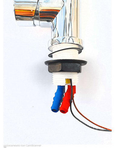 Rubinetto girevole curvo a bocca alta 12v
