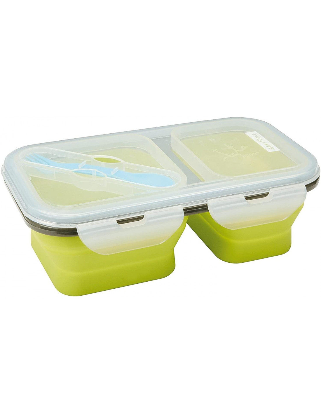 Jatta foldable silicone food carrier 750 ml.