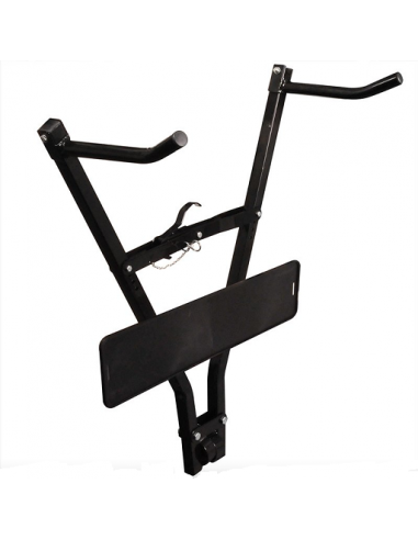 Klick Fast II bike rack with license plate holder