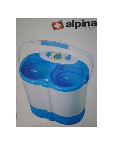 Alpina tragbare Waschmaschine Zentrifuge 3,5 Kilo für Camping
