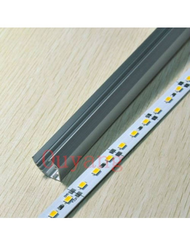 Bande led profilé aluminium 50cm (puce smd5630 luminosité maximum)
