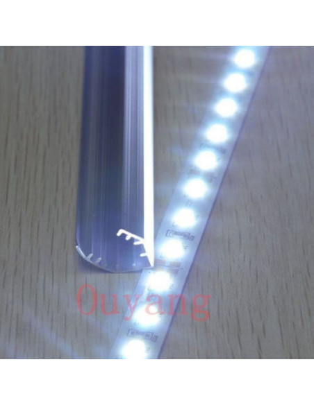 LED-Streifen 50cm Aluminiumprofil (Chip smd5630 maximale Helligkeit)