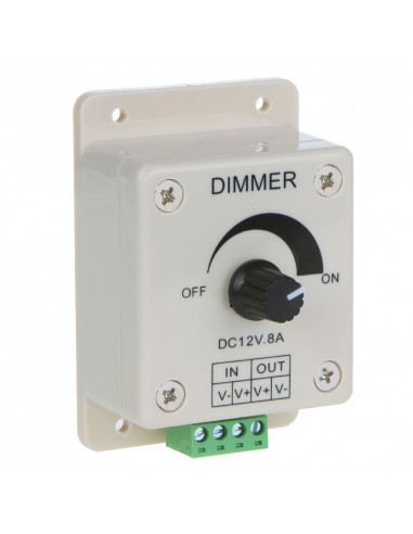 Dimmer luminosity regulator for led strip