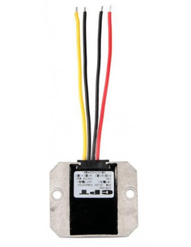 24 V Konverter. bei 12 V mit Aluminiumkühlkörper (5 A Ausgang)