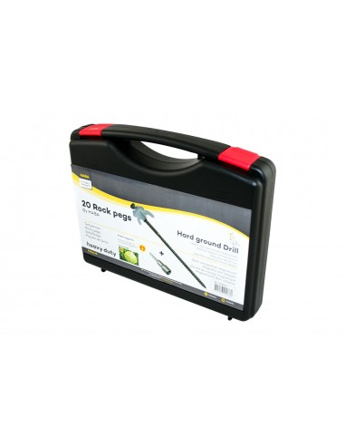 Coffret de 20 chevilles avec adaptateur pour perceuse HABA