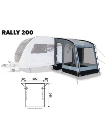 Ho avanzato Rally Kampa Dometic 200