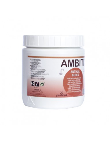 Compresse di blocco ambiti antical per depositi di acqua pulita 20u.
