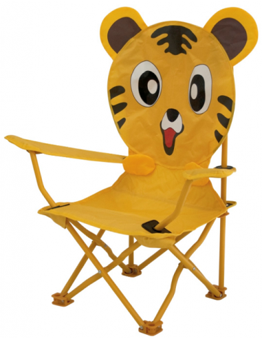 Chaise pliante pour enfants au design Tigre