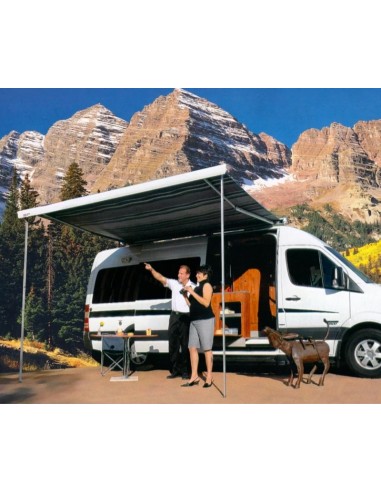 Roof awning F80S Deep Black 2.90 meters Fiamma