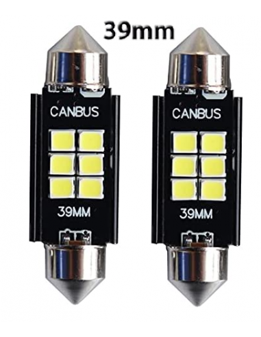 C5W Birne 9 LEDs 17x41mm