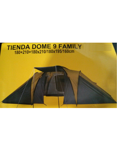 Cupola 9 persone tenda