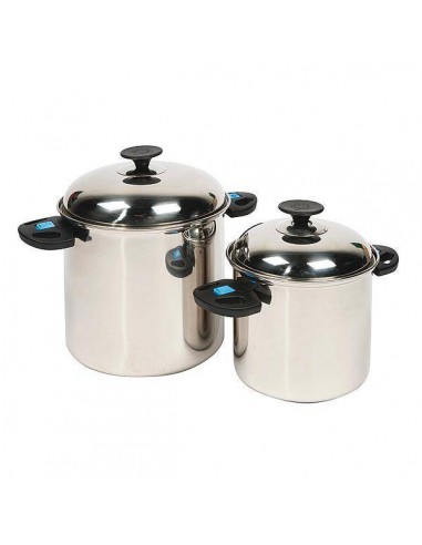 Set of 2 Compact Cooking Pots. Bo-Camp