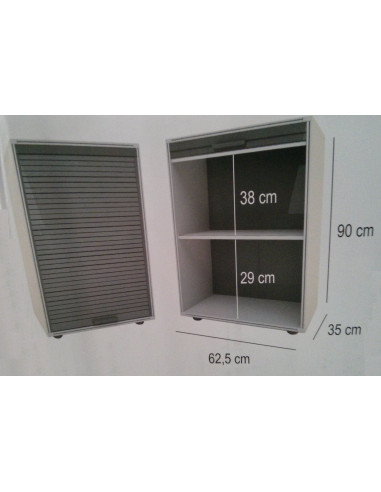 Modulo Armario con porte blind garage 90x62,5cm