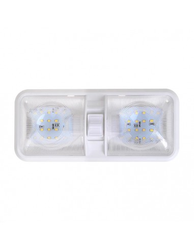 Piastra bianca a 48 led 12V 640lm 38x208x127mm ProPlus