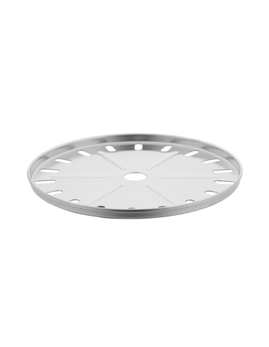 Pizzastein in Cadac Barbecue.