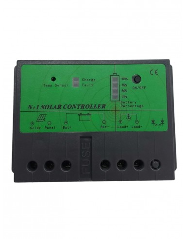 Regulador solar programável 12V e 20A