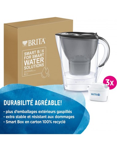 Jarra con filtro Brita Marella MAXTRA +, 2.4L + 3 filtros