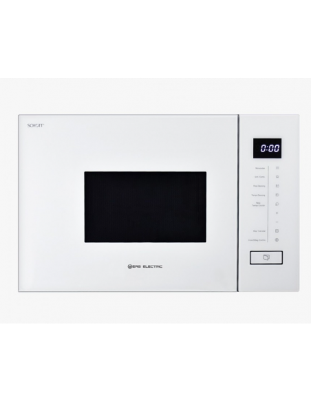 Integrable microwave with Grill 20 liters White Crystal. Eas Electric