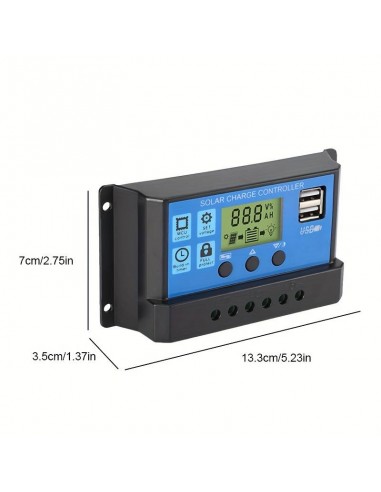 Solar Charge Controller with Standalone Indicator 20 Amp PWM20A