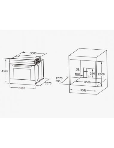 Horno 8 funciones EAS ELECTRIC