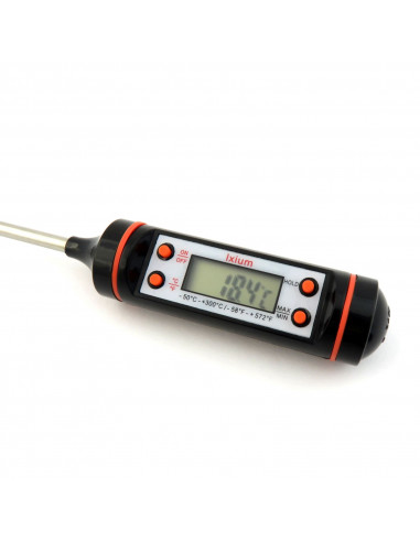 Petit thermomètre prismatique alimentaire 100°C max