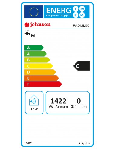 Termo electrico Johnson 50 litros