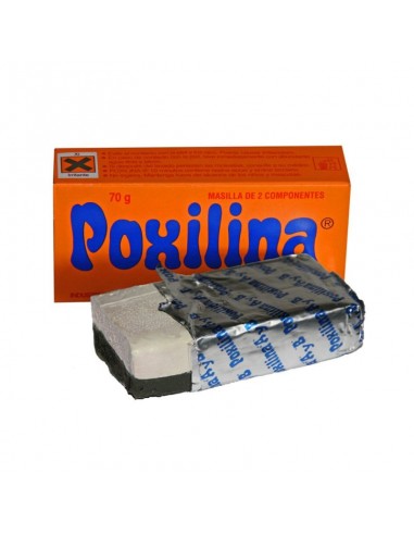 Poxiline sintetico 2 componenti sigillante epossidico 10 min 70 gr