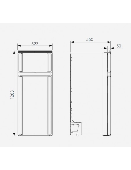 Frigorífico de Compresor Dometic RCD 10.5 ET 176L