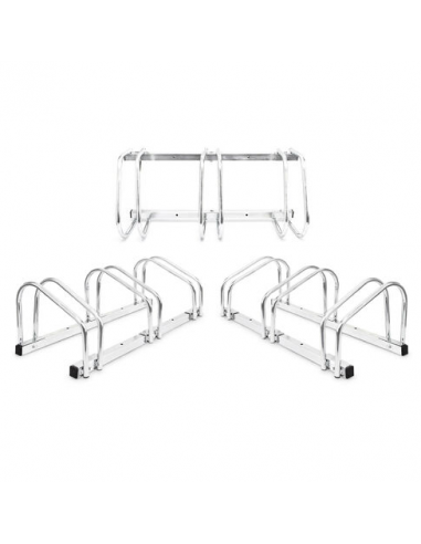 Rack de metal para 3 bicicletas