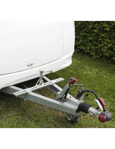 Adaptador portabicicletas de bola para caravana