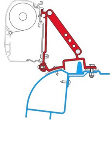 Kit adaptador F45 para Renault Master H2 Opel Movano H2 Nissan Interstar H2