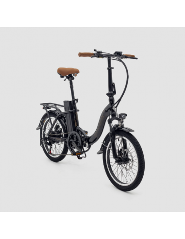 Oslo Black Folding Electric Bike