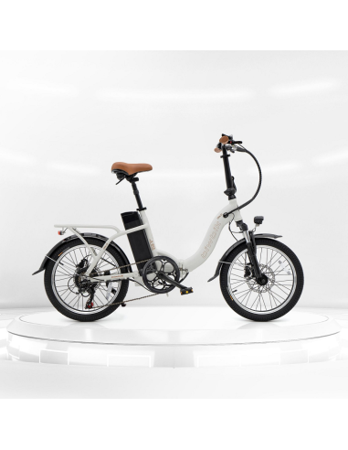 Oslo white electric bike