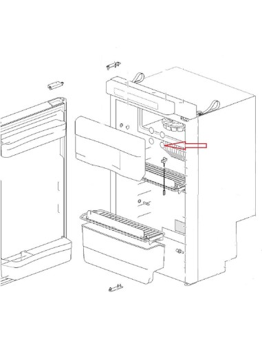 Thetford SR Freezer bullone per bullone - 6 rubini