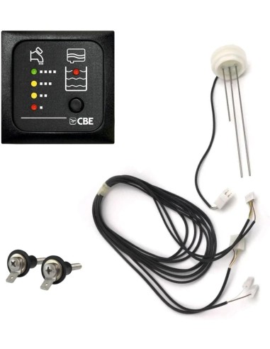 Kit de sonda y panel indicador de agua limpia y residual CBE