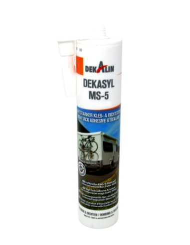 Dekalin DEKAsyl MS 5 adhesivo potente de polímero modificado de silano 290 ml blanco