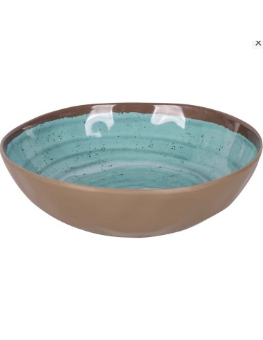 Vaisselle en mélamine Halo Aqua 12 pièces. Bo-Camp