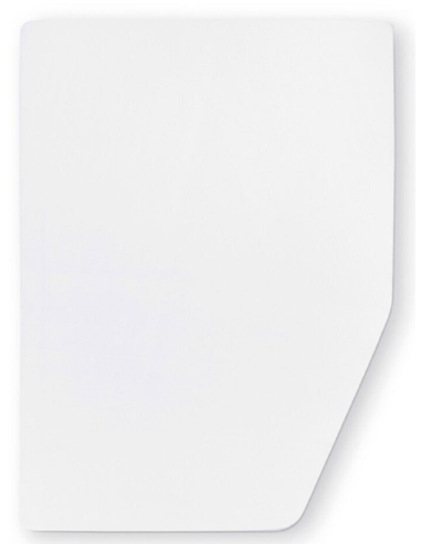 Drap-housse Walra Jersey (lit français droit) blanc 130x180