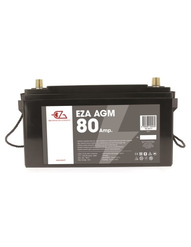 Bateria auxiliar Power Line 80 AGM - Inovtech