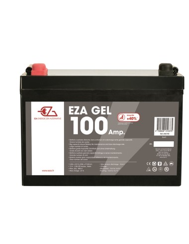 Auxiliary Battery Gel 100A Power Line Elektron