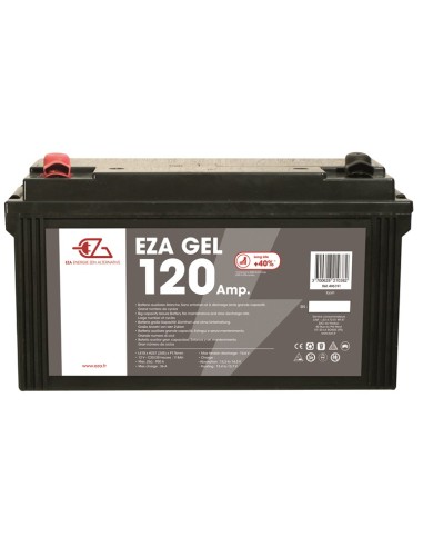 Bateria auxiliar de gel Elektron 120A