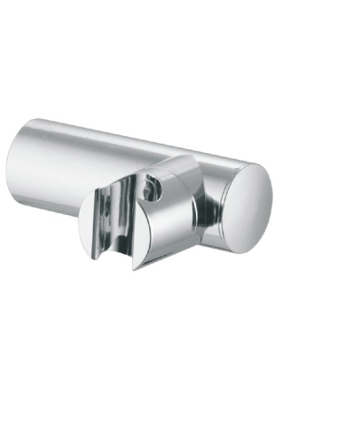 Angled shower bracket