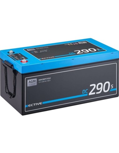 Batterie AGM à cycle profond avec affichage LCD 290Ah DC 290S batterie d'alimentation