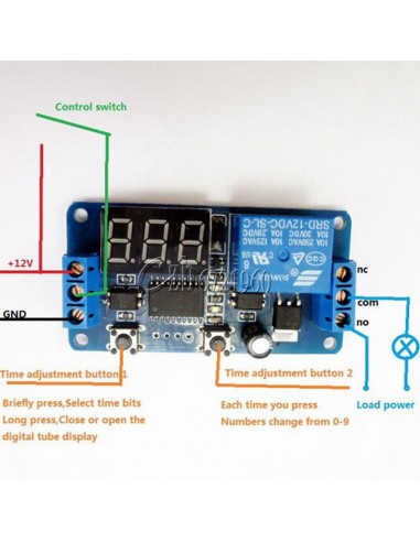 💌Cadeau Romantique💌Horloge modulaire Commutateur, Boquite Interrupteur de  Temps de Relais électronique Programmable hebdomadaire LCD 12-220V  Minuterie