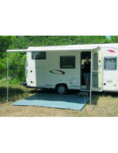 WilTec Suelo Camping 500x250cm Malla Suelo Rafia Alfombra Camping Avance  Caravana Tienda Outdoor Vacaciones