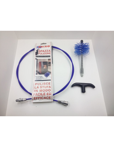 Pipe cleaning brush for pellet stove 80mm 8cm